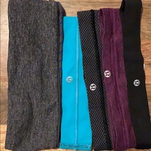 Lululemon headband + ear warmer bundle
